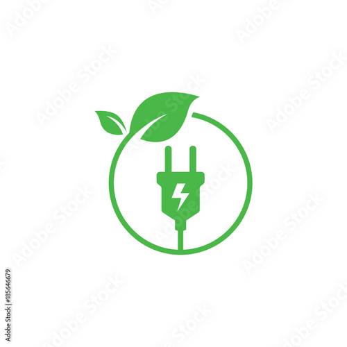 Green energy logo