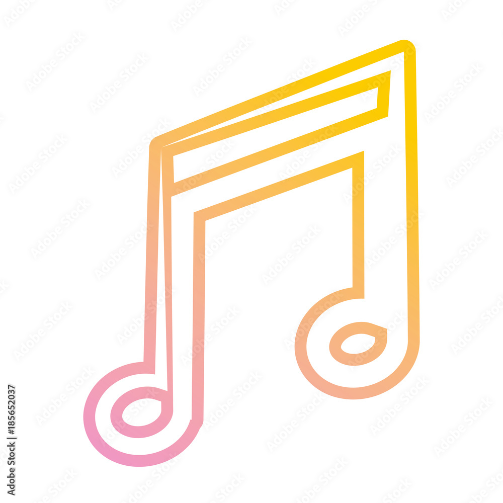Music note symbol Music note symbol