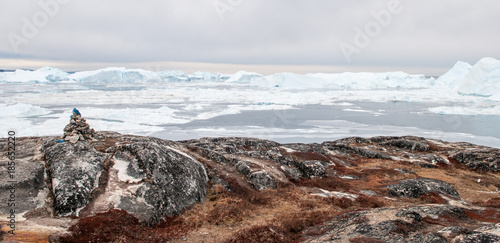 Isfjord in Greenland photo