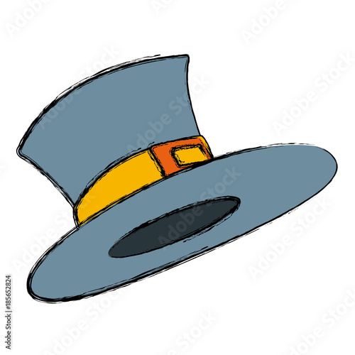 Vintage male hat icon vector illustration graphic design