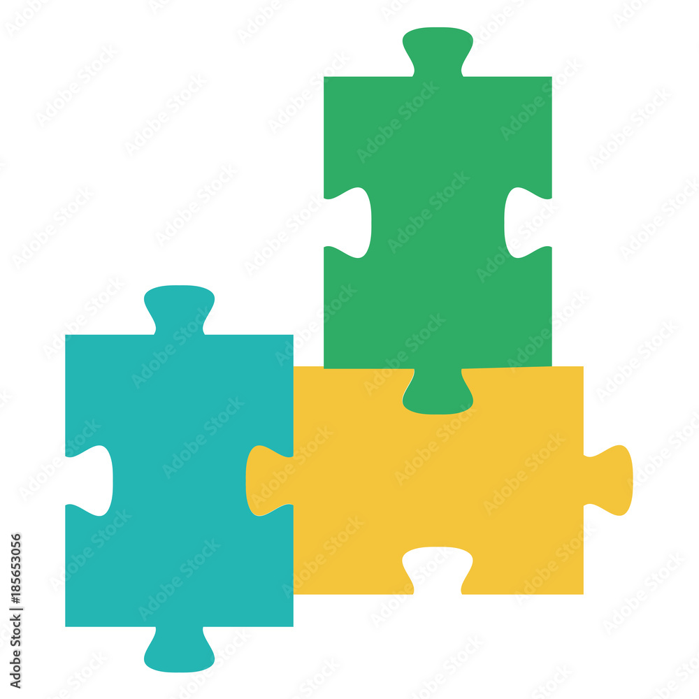 puzzle pieces isolated icon vector illustration design puzzle pieces isolated icon vector illustration design