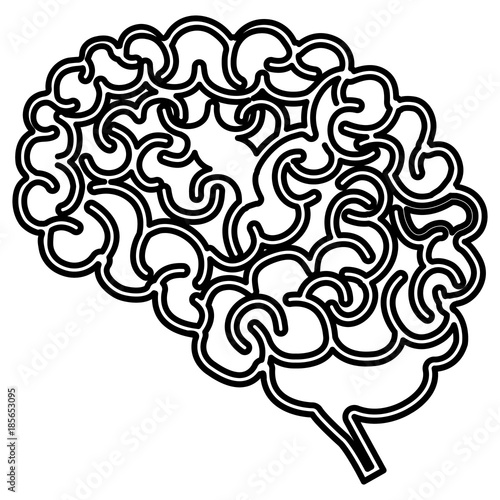 brain storming isolated icon vector illustration design