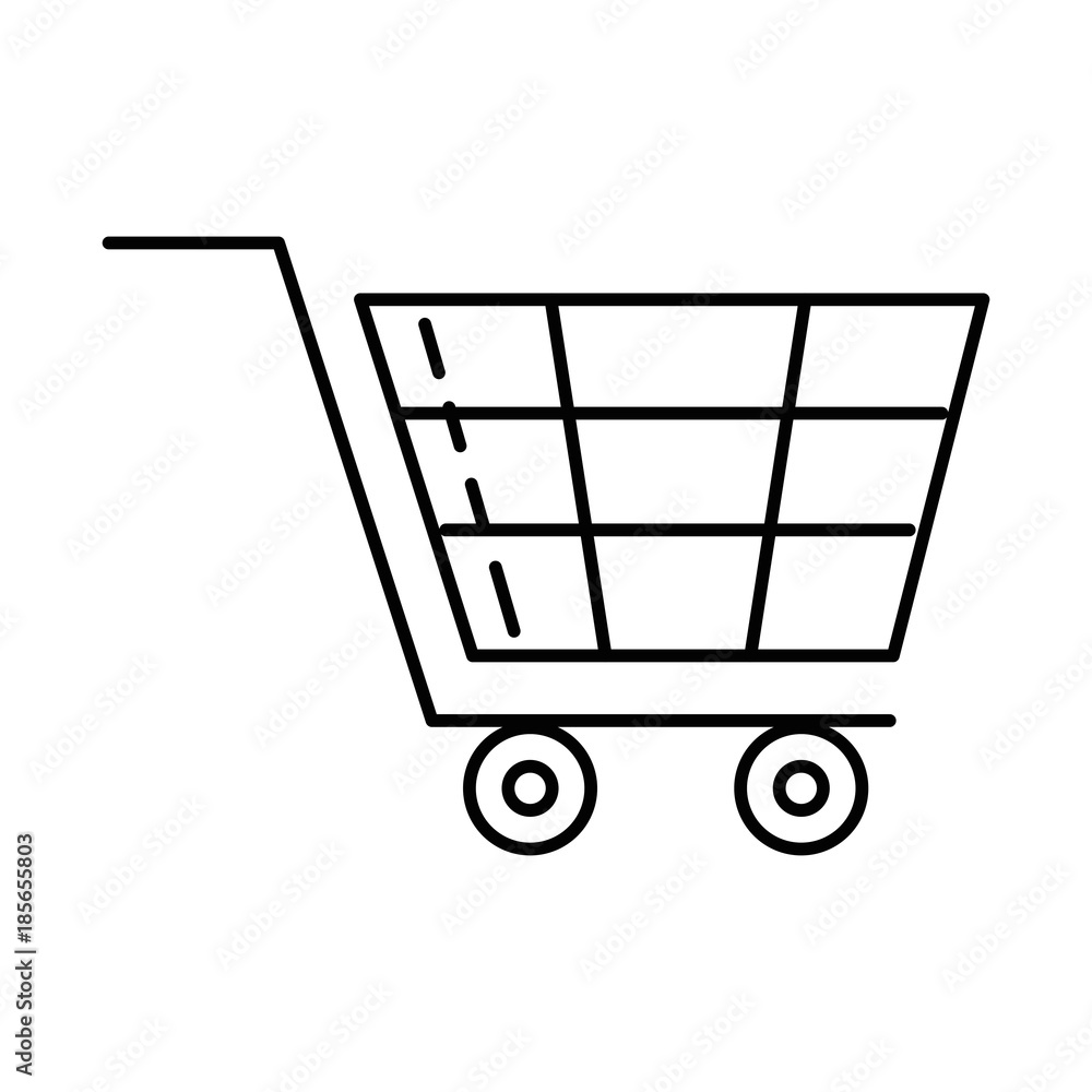 shopping cart isolated icon vector illustration design shopping cart isolated icon vector illustration design