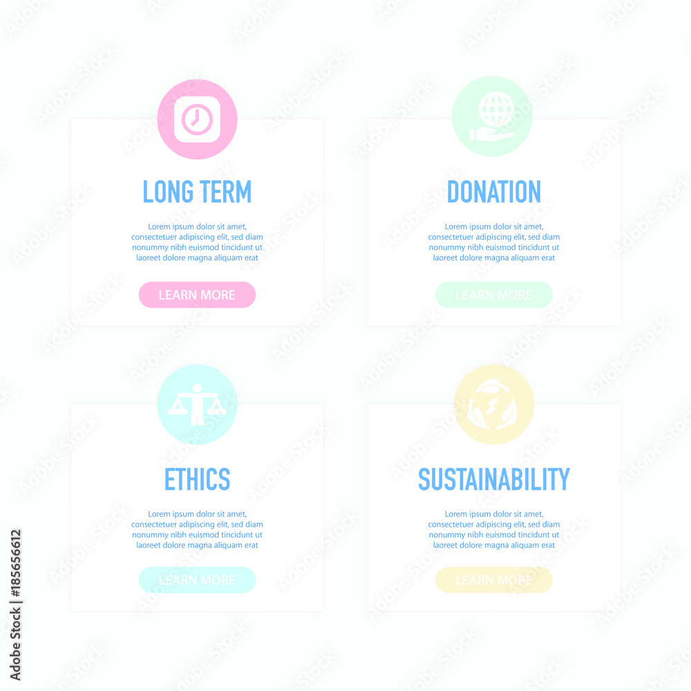 Naklejka premium Corporate Social Responsibility Concept