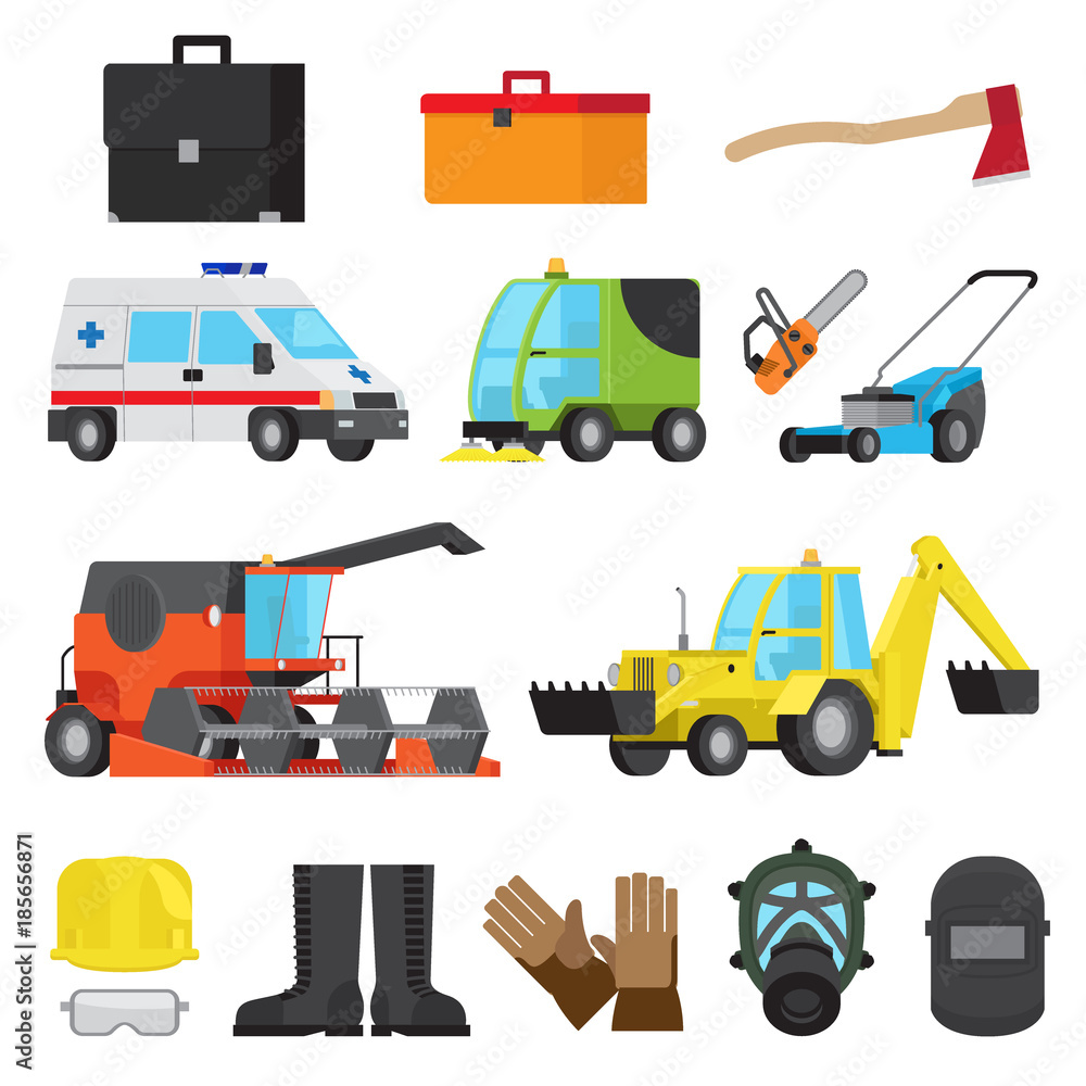 Working Equipment, Protective Accessory, Transport Working Equipment, Protective Accessory, Transport