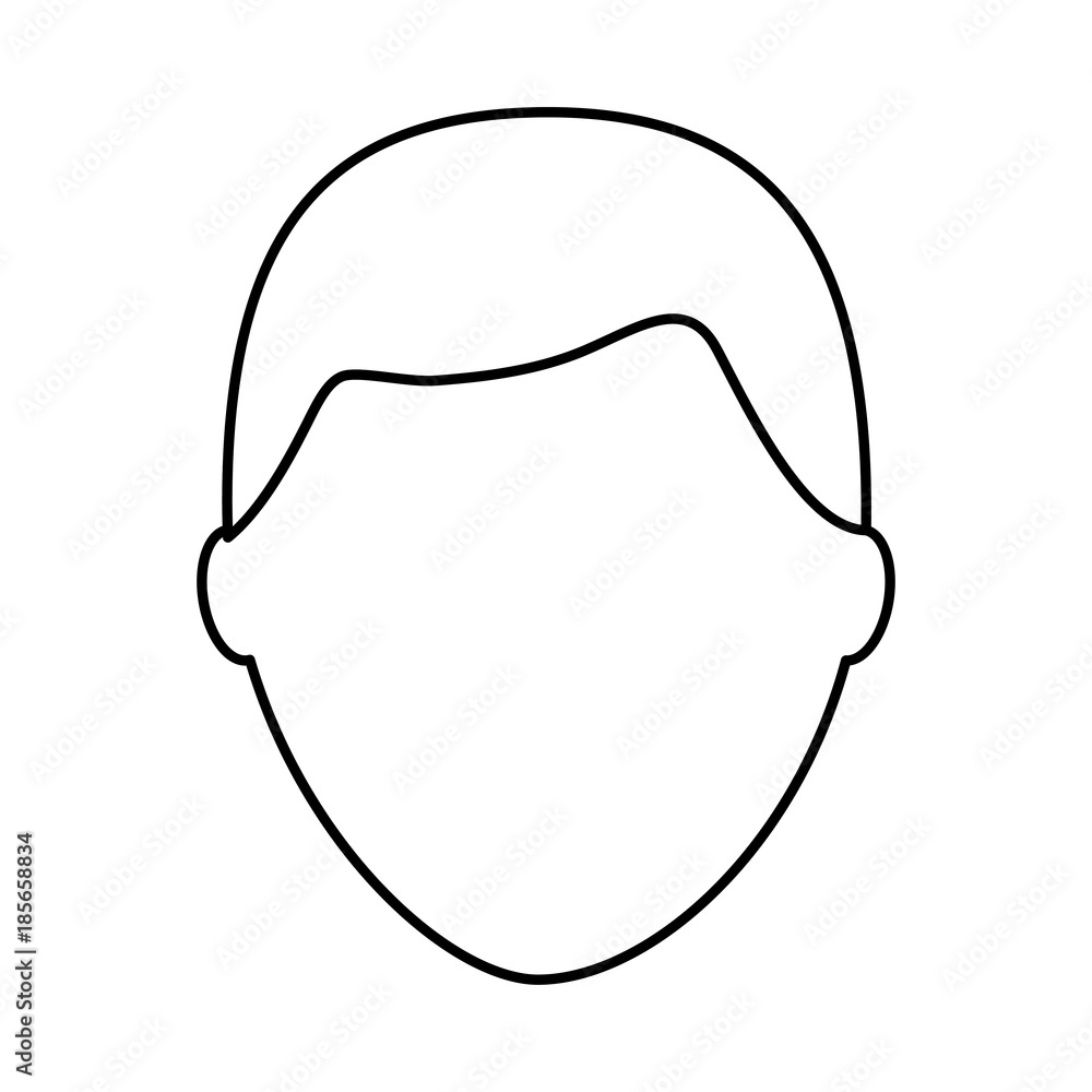 default male avatar man profile picture icon vector illustration outline image default male avatar man profile picture icon vector illustration outline image