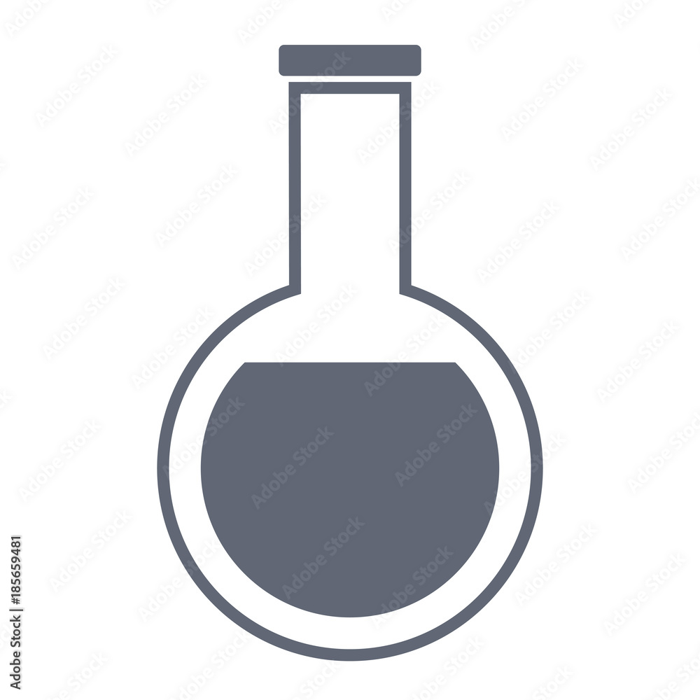 Laboratory flask symbol icon vector illustration graphic design Laboratory flask symbol icon vector illustration graphic design