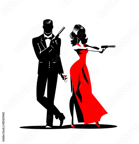 Team of secret agents
