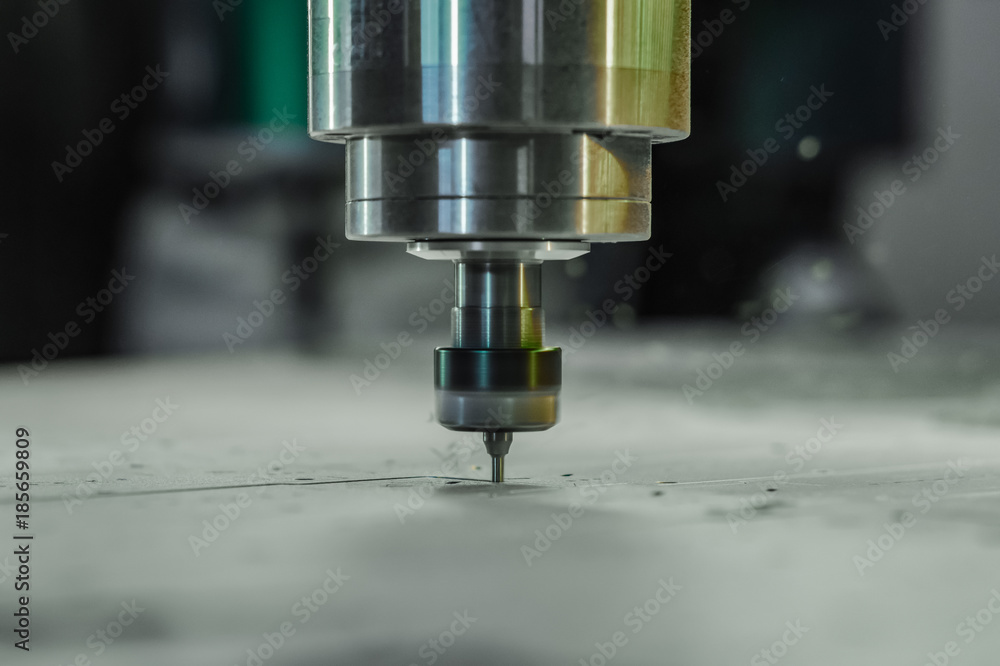 Milling machine in working condition. Milling machine in working condition.