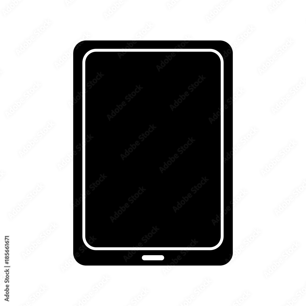 tablet gadget device icon image vector illustration design black and white tablet gadget device icon image vector illustration design black and white
