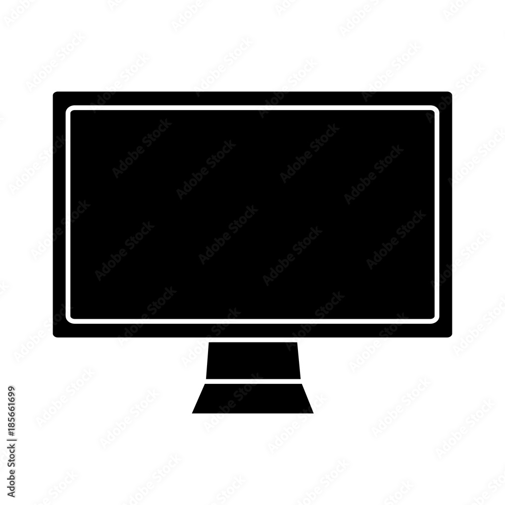 computer monitor icon image vector illustration design black and white computer monitor icon image vector illustration design black and white