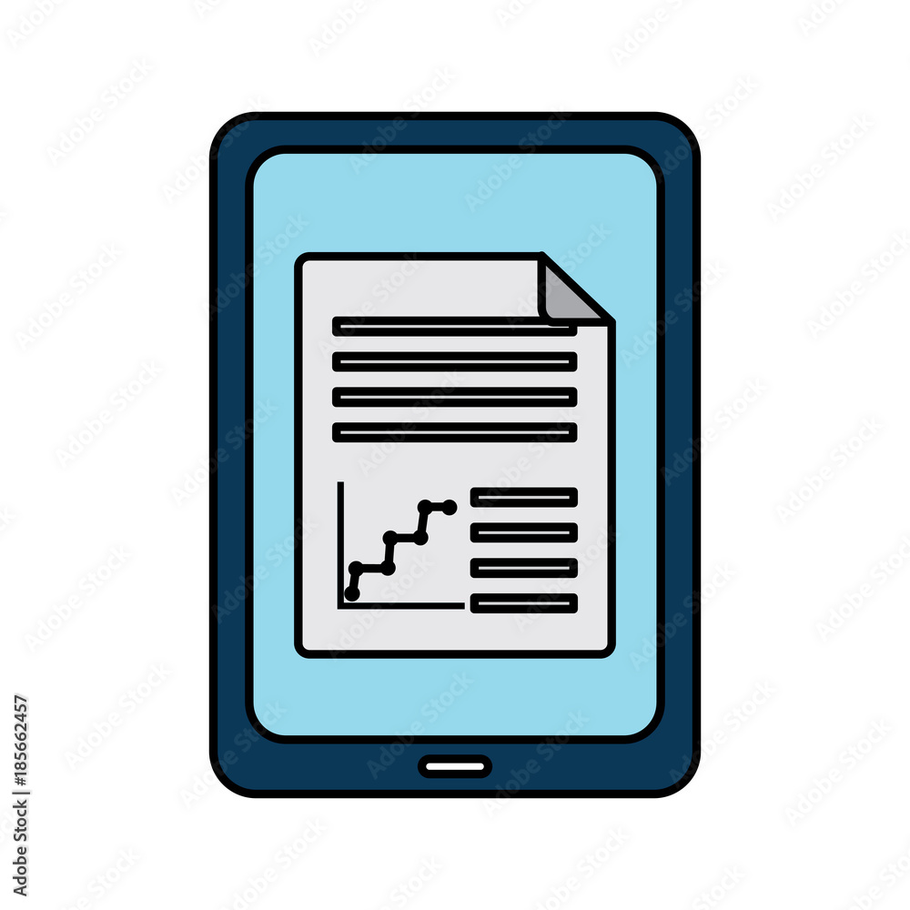 tablet computer report document website vector illustration drawing tablet computer report document website vector illustration drawing
