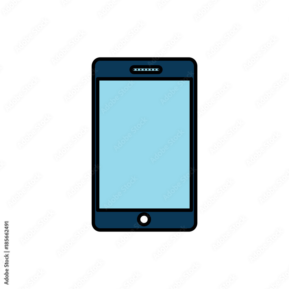 mobile phone gadget technology digital vector illustration drawing mobile phone gadget technology digital vector illustration drawing
