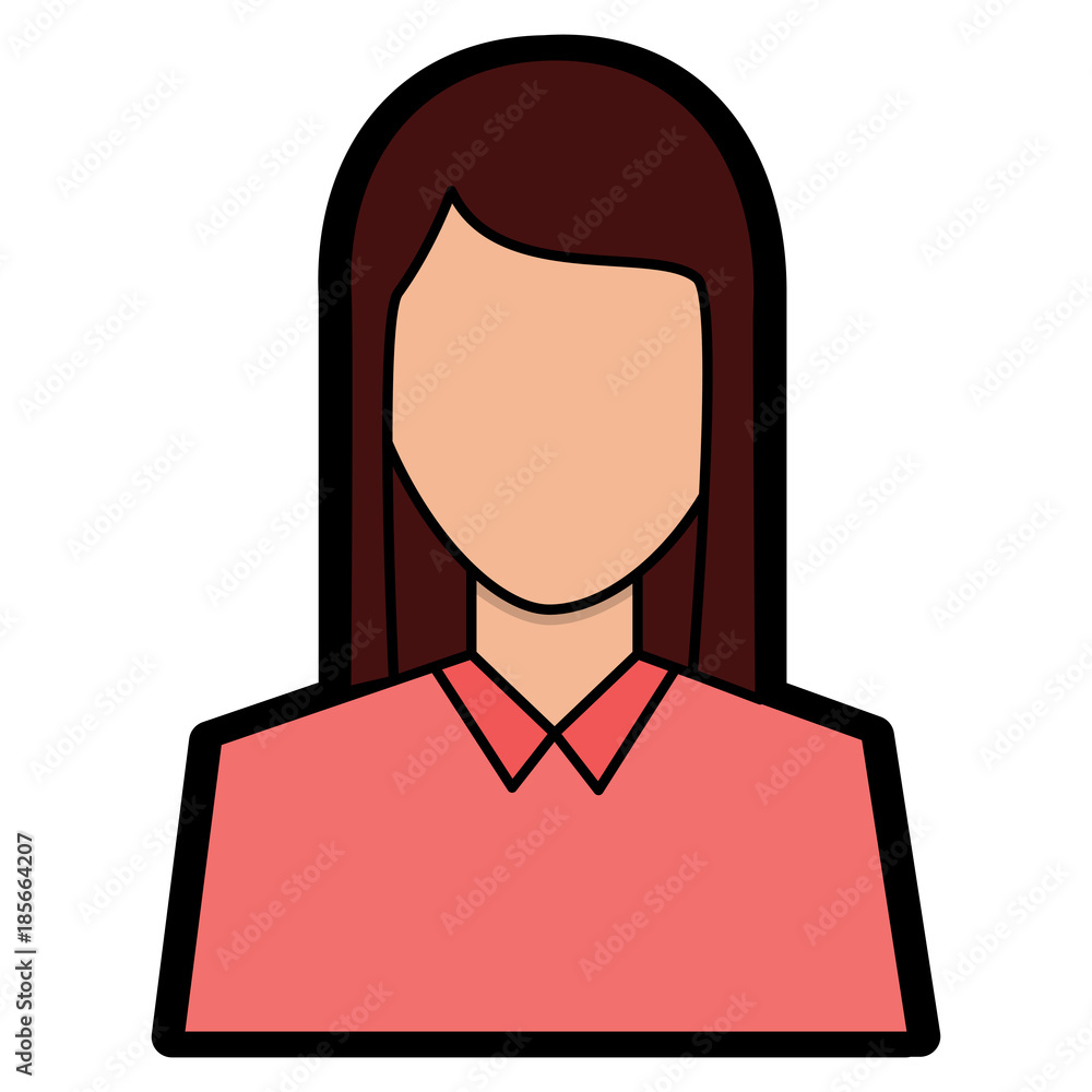 woman avatar portrait icon image vector illustration design woman avatar portrait icon image vector illustration design