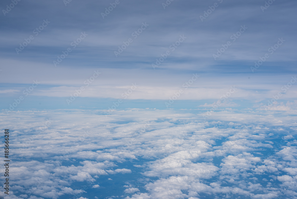 aerial view of cloud