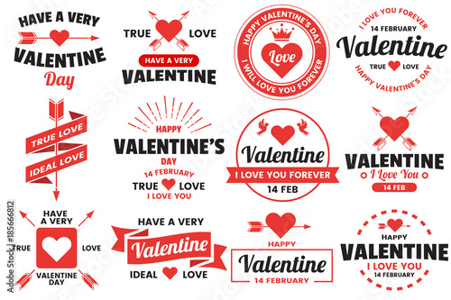 Valentine template banner Vector background for banner