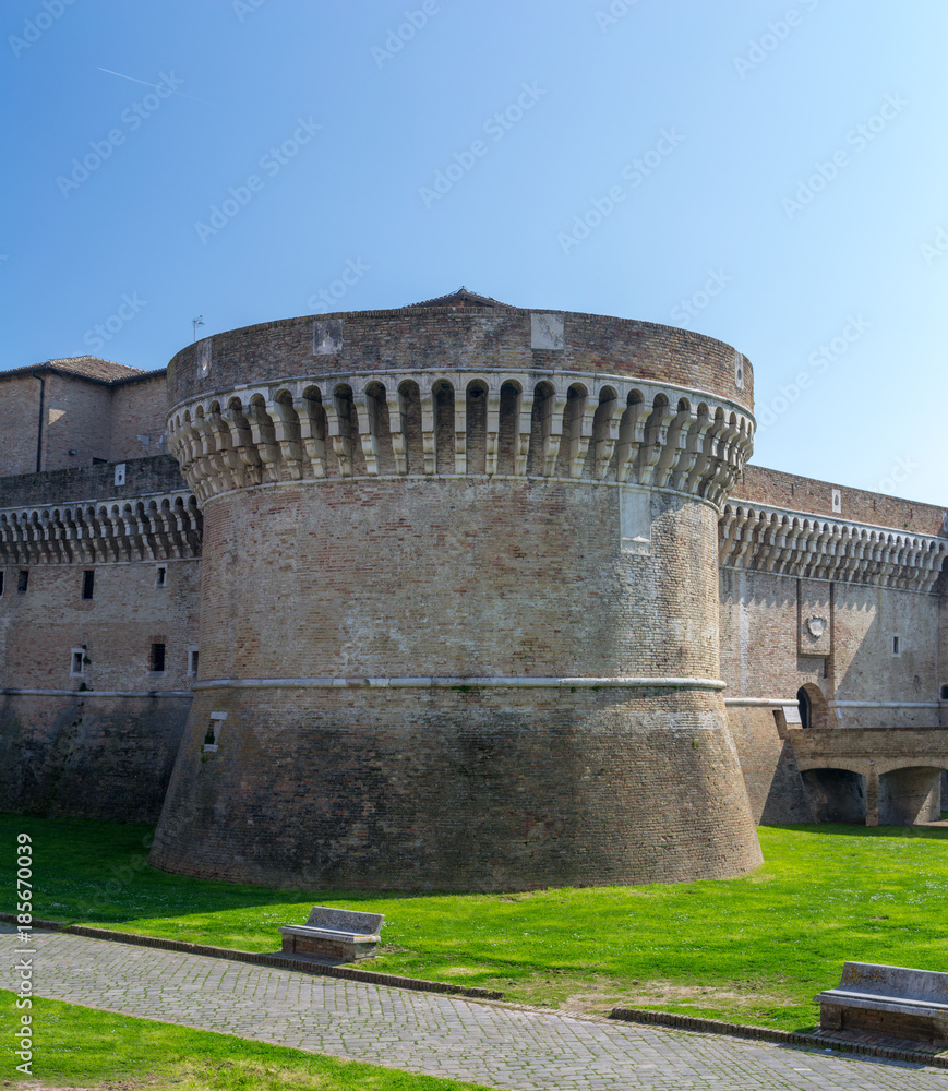 Italian Fortress Rocca Roveresca in Senigallia
