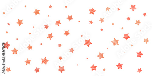 Vector star background. Happy Valentines Day poster  