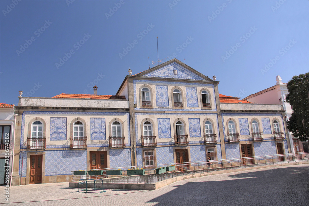 Portugal, bâtiment administratif à Aveiro