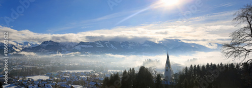 Winterwonderland - Allgäu - Panorama - Berge - Winter