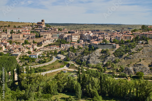 Sepulveda town in Segovia province, Spain