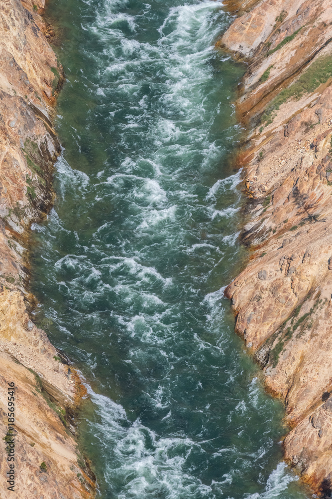 Rushing Water in Yellowstone River