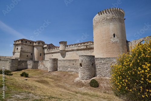 Castle of Cuellar in Segovia, Spain