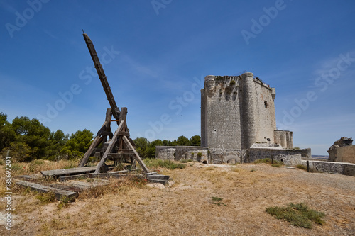 Castle of Iscar in Valladolid, Spain photo