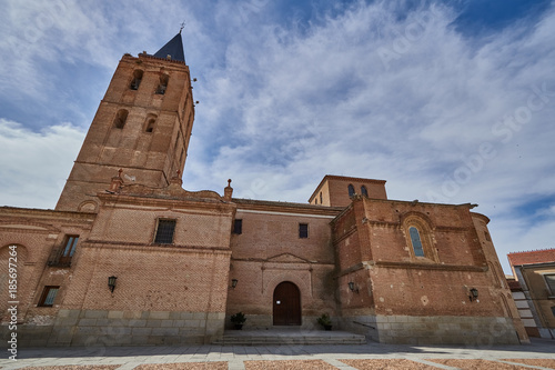 Quadro su tela Madrigal de las Altas Torres village in Avila province, Spain