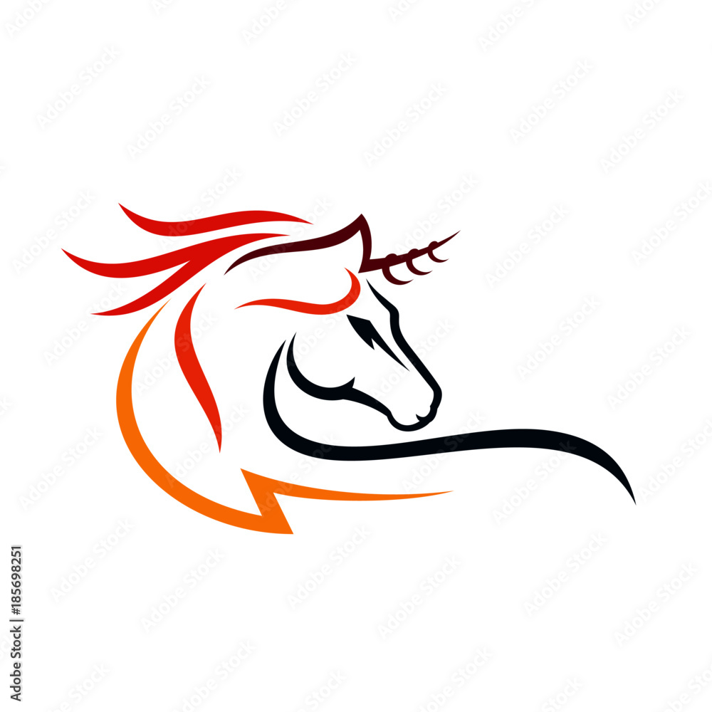line art logo vector Stock Vector | Adobe Stock