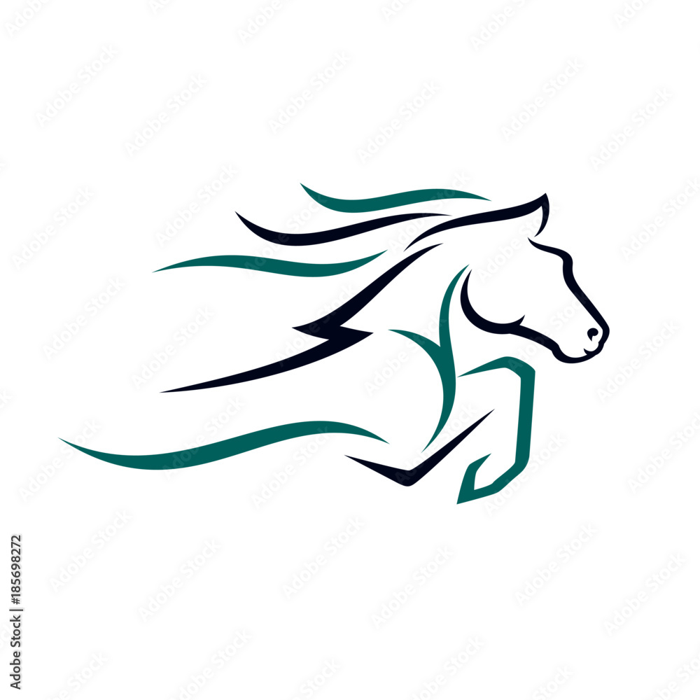 line art logo vector Stock Vector | Adobe Stock