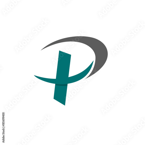 modern p t business logo