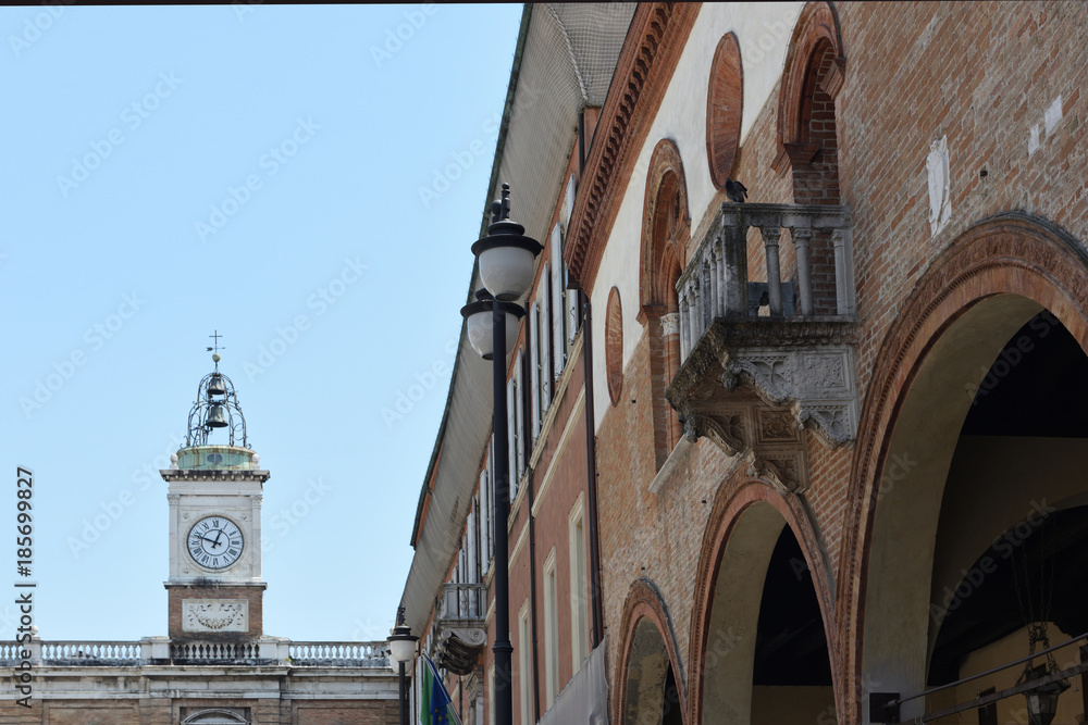 Rathaus in Ravenna, Italien