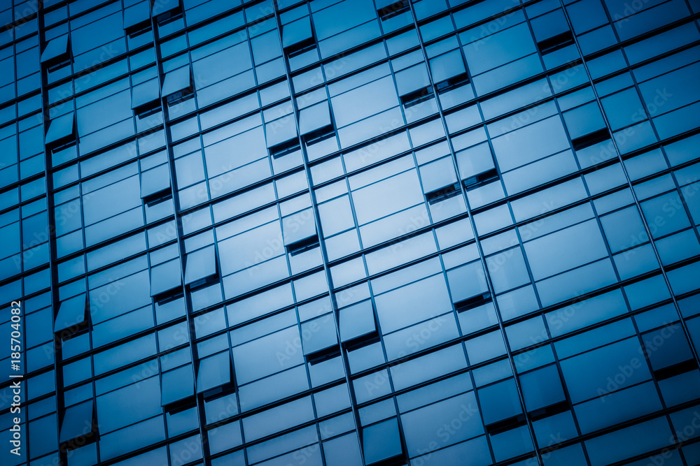 detail shot of modern business buildings in city detail shot of modern business buildings in city