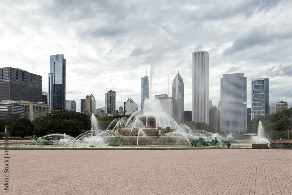 Fototapeta premium Buckingham Fountain Chicago