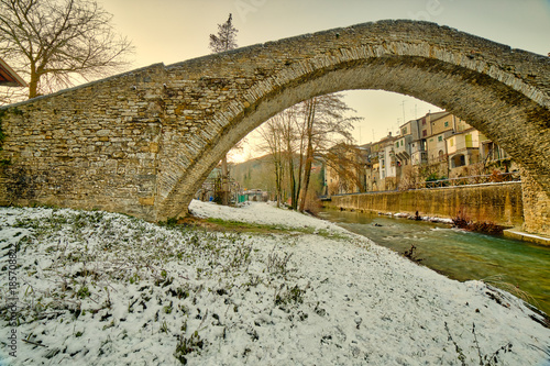 bridge with donkey back photo