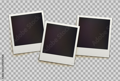 Retro instant photo frames