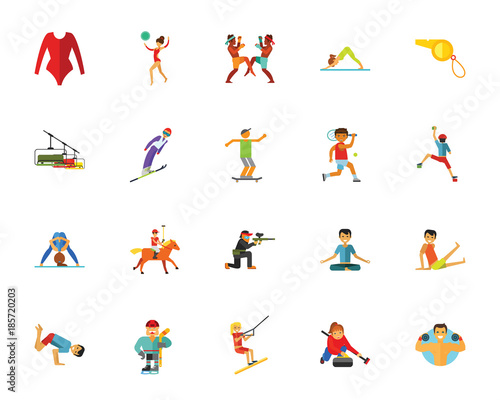 Sport icon set