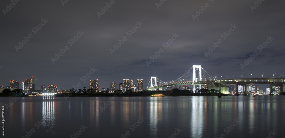 Tokyo bay skyline