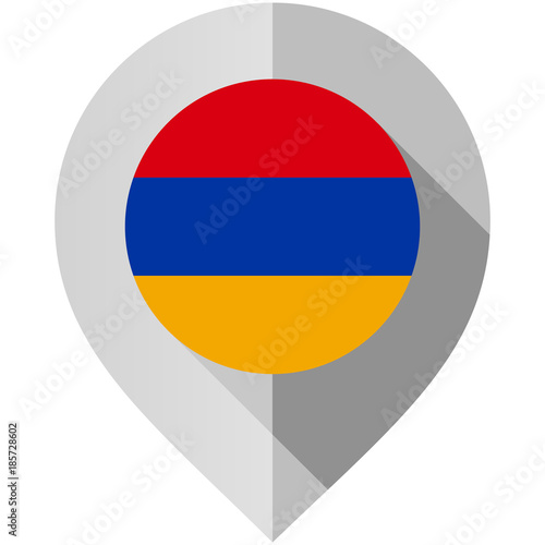 Marker with flag for map Free Download Marker with flag for map - GFXLoad