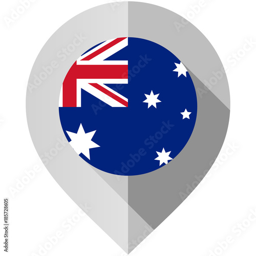 Free Download Marker with flag for map - GFXLoad