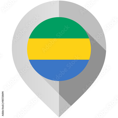 Free Download Marker with flag for map - GFXLoad