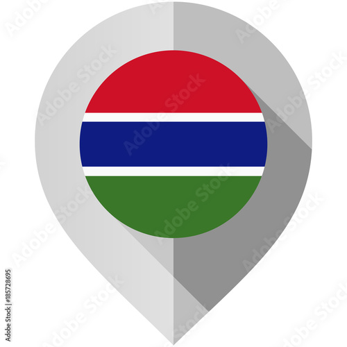 Free Download Marker with flag for map - GFXLoad