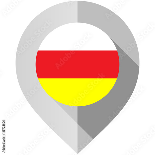 Marker with flag for map Free Download Marker with flag for map - GFXLoad