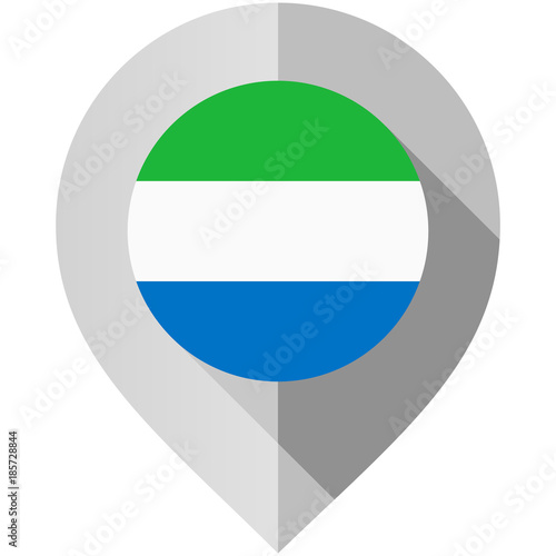 Free Download Marker with flag for map - GFXLoad