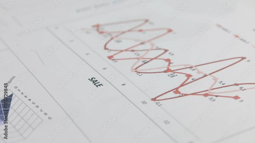Close-up of the rotation of colored diagrams. Close-up of the rotation of colored diagrams.
