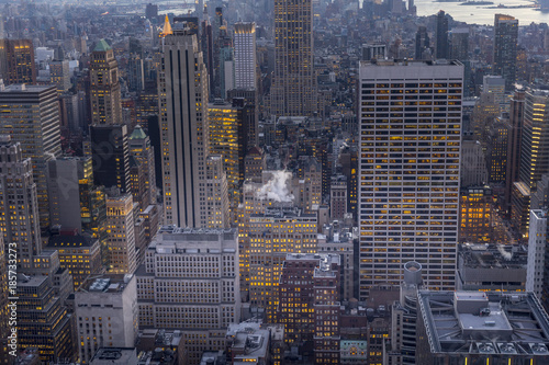 Manhattan from the Rockefeller Center