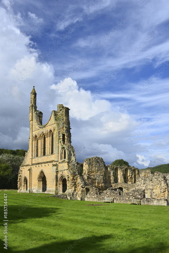 Obraz premium Byland Abbey in Ryedale, north yorkshire