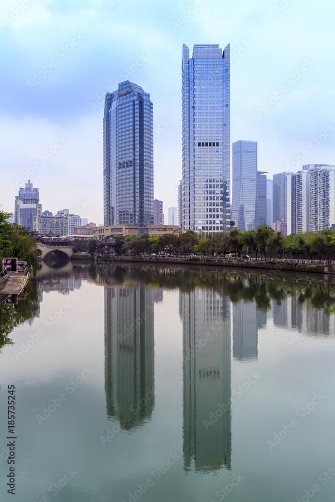 Obraz premium Chengdu Anshun Bridge