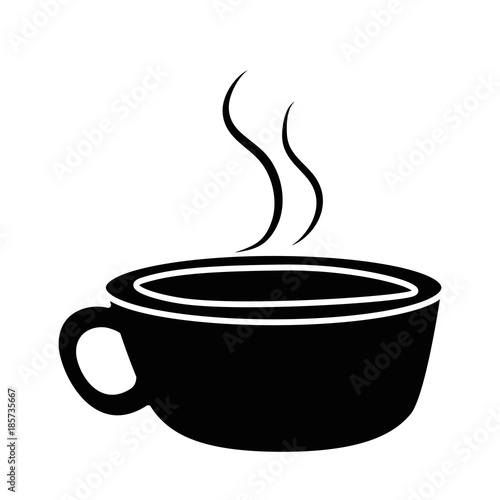 delicious coffee cup isolated icon vector illustration design